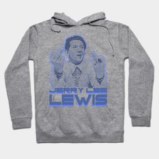 Jerry Lee Lewis :: Vintage Rockabilly FanArt Hoodie